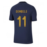 Pánský Fotbalový dres Francie Ousmane Dembele #11 MS 2022 Domácí Krátký Rukáv